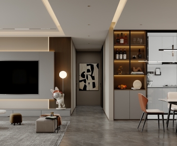 Modern A Living Room-ID:819714077