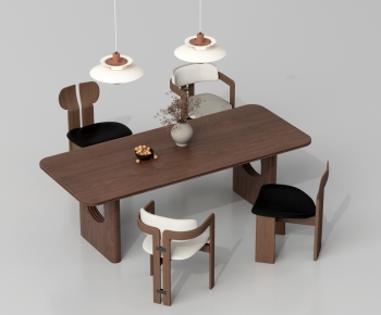 Modern Dining Table And Chairs-ID:402683025