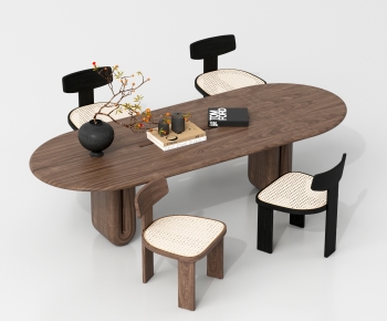 Modern Dining Table And Chairs-ID:874170069