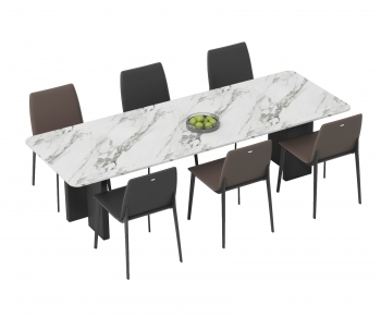 Modern Dining Table And Chairs-ID:932945975