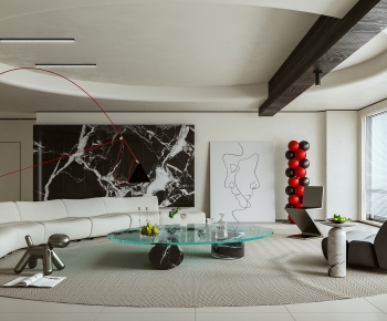 Modern A Living Room-ID:230767973