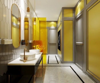 Modern Public Toilet-ID:503150944