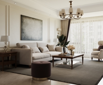 Modern A Living Room-ID:605278978