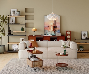 Modern A Living Room-ID:115110929