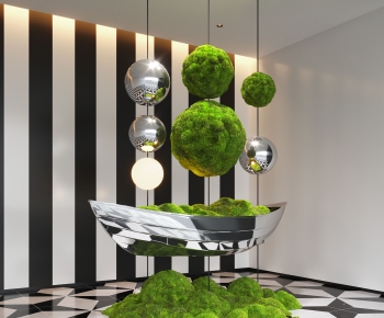 Modern Plant Landscaping-ID:368395094