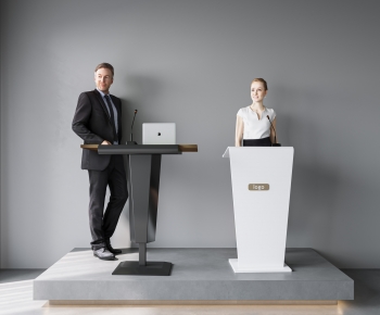 Modern Rostrum/Lecture Table-ID:252777106