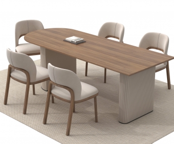 Modern Dining Table And Chairs-ID:204274892
