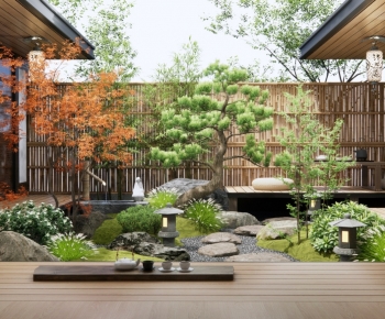 Japanese Style Courtyard/landscape-ID:992029911