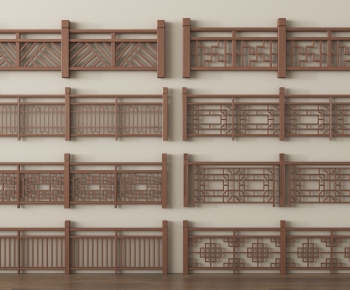 New Chinese Style Guardrail-ID:643412117