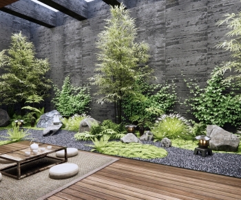 New Chinese Style Courtyard/landscape-ID:120809087
