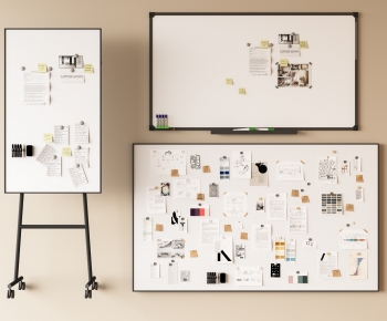 Modern Blackboard/whiteboard-ID:950233947