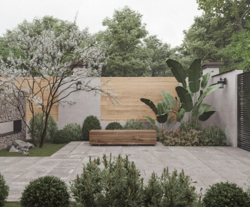 Modern Courtyard/landscape-ID:641814956