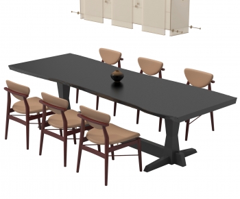 Modern Dining Table And Chairs-ID:126019008