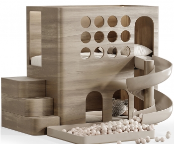 Modern Child's Bed-ID:259291896