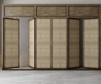 New Chinese Style Double Door-ID:885206947