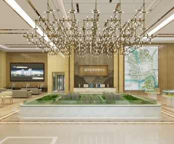 Modern Real Estate Sales Office-ID:202269662