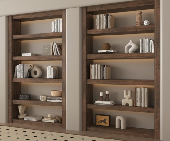 Wabi-sabi Style Bookshelf-ID:949161154