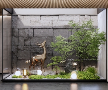 Modern Plant Landscaping-ID:803867106