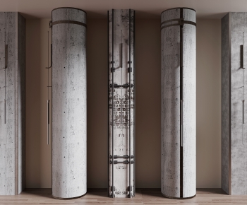 Industrial Style Column-ID:940004114