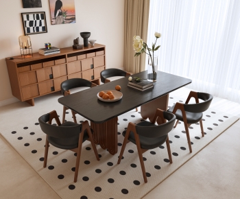 Modern Dining Table And Chairs-ID:787518981