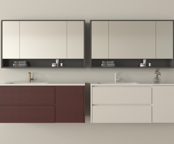Modern Bathroom Cabinet-ID:604479395