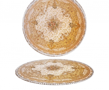 European Style Circular Carpet-ID:742111929