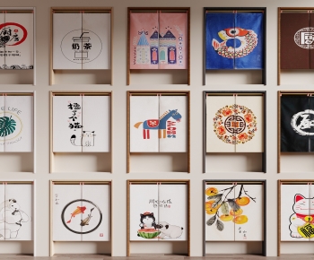 Modern Door Curtain-ID:488667015