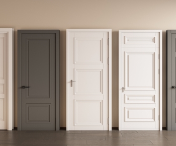 French Style Single Door-ID:221636069