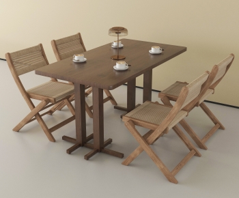 Modern Dining Table And Chairs-ID:494426978
