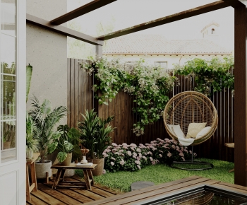 Modern Courtyard/landscape-ID:715357071