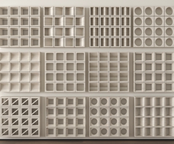 Modern Cement Brick Screen Partition-ID:638778929