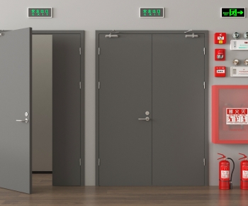 Modern Fire Door-ID:102443937