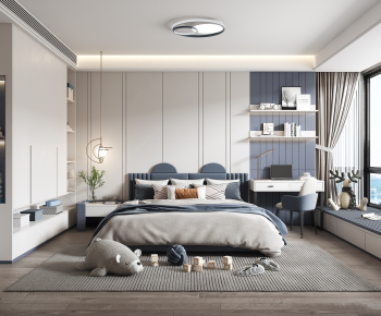 Modern Boy's Room And Son's Room-ID:205821997