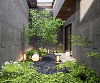 Modern Courtyard/landscape-ID:239512925