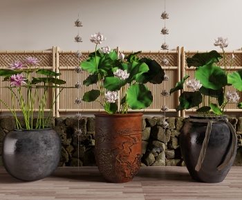 New Chinese Style Rockery Waterscape-ID:720016966