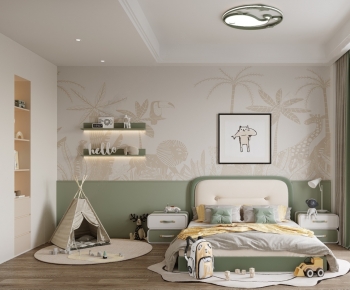 Modern Boy's Room And Son's Room-ID:549159088