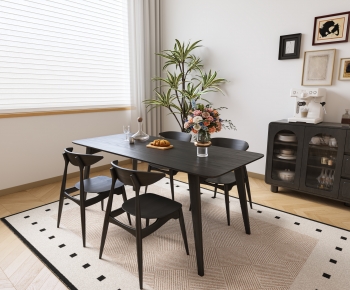 Modern Dining Table And Chairs-ID:223077064