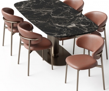 Modern Dining Table And Chairs-ID:891937975