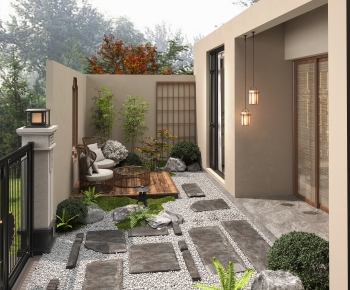 New Chinese Style Courtyard/landscape-ID:189655076