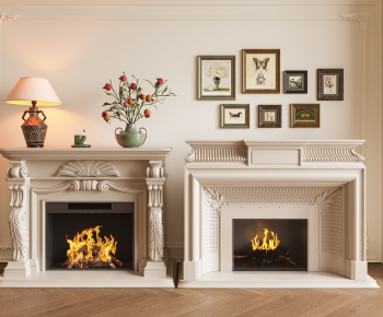 French Style Fireplace-ID:123910937