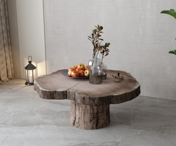 Wabi-sabi Style Coffee Table-ID:759420483
