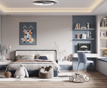 Modern Boy's Room And Son's Room-ID:944475897