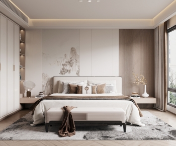 New Chinese Style Bedroom-ID:108218917