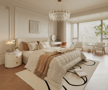 French Style Bedroom-ID:451606996