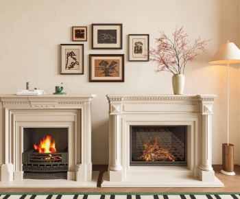 French Style Fireplace-ID:956031085