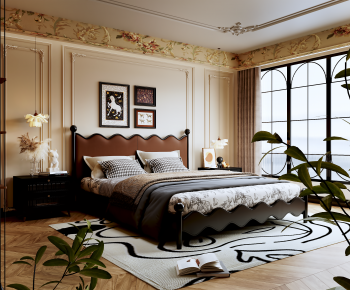 French Style Bedroom-ID:180190091