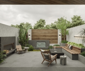 Modern Courtyard/landscape-ID:278783081