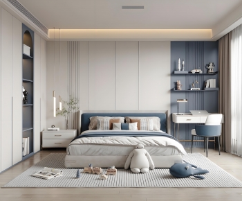 Modern Boy's Room And Son's Room-ID:865052942