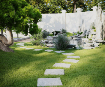 Modern Courtyard/landscape-ID:894866948