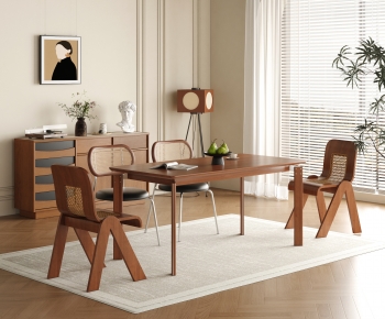 Modern Dining Table And Chairs-ID:948539027